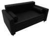 Прямой диван Лига Диванов Лига-070 129751 GRIFON 18 черный фото 5
