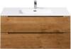 Тумба под раковину Belbagno Etna ETNA-1200-2C-SO-RN-P 120x45.5x50 Rovere Nature подвесная с двумя выкатными ящиками, с доводчиками