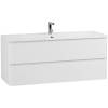 Тумба под раковину Belbagno Albano ALBANO-1200-2C-SO-BL 120x45x50 Bianco Lucido подвесная с двумя выкатными ящиками фото 5