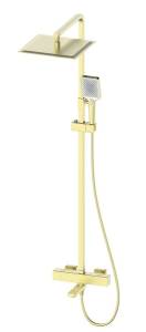 Душевая стойка Oliveeka D OL-739901-BG золото матовое