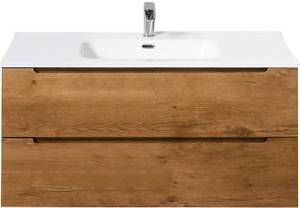 Тумба под раковину Belbagno Etna ETNA-1200-2C-SO-RN-P 120x45.5x50 Rovere Nature подвесная с двумя выкатными ящиками, с доводчиками