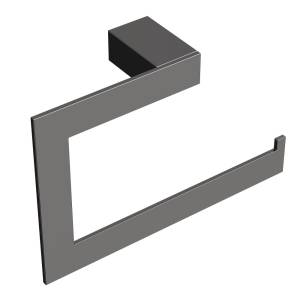 Полотенцедержатель Boheme Qubic 10725-SGM Shine Gun Metal