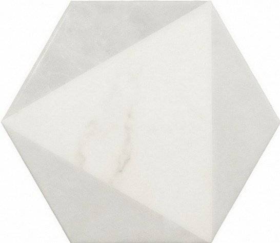 Керамогранит EQUIPE Carrara 23102 Hexagon Peak 20x17.5