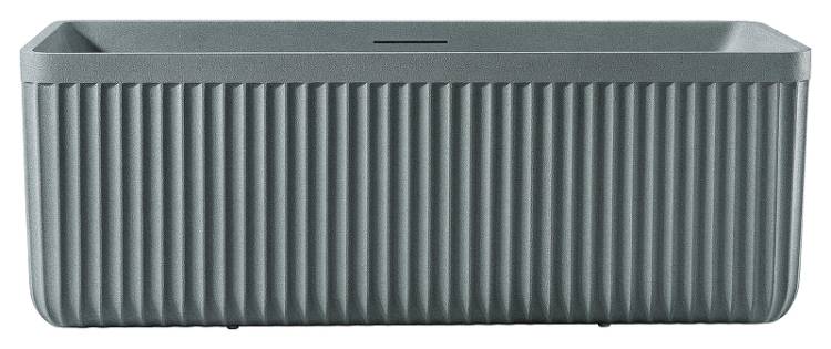 Ванна из искусственного камня AltroBagno Чинция (Cinzia) 090107 GG серый гранит, 170x75