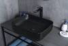 Раковина Gid Geométrico Bm1304 53350 черная матовая, 50x39x13 фото 5