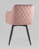 Кресло Stool Group Ника MC66-5F KD HLR-44 велюр пыльно-розовый фото 4