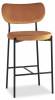 Стул барный Stool Group Барбара BARBARA CC HLR-35 велюр терракотовый