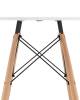 Стол Stool Group Eames DSW New T001-80 белый 80x74x80 фото 3