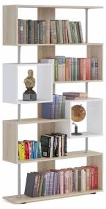 Стеллаж Сокол СТ-2 4680212006807, СТ2Дс5б6 Дуб сонома/белый