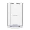 Душевой уголок Grossman GR-7090 Classic 90x90x190 полукруг, дверь распашная