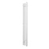 Полотенцесушитель электрический Point Фрея PN20712W П2 100x1200, белый фото 2