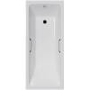 Чугунная ванна Delice Level DLR230618R 140x70, с отверстиями под ручки, без ножек