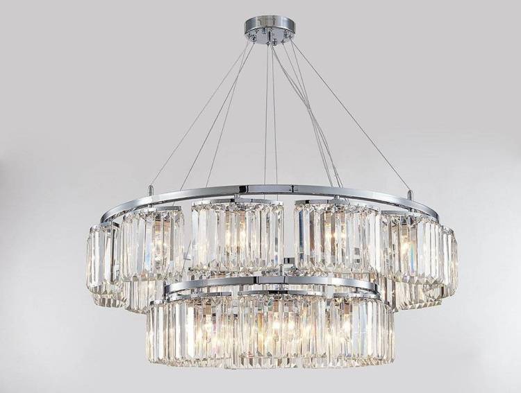 Подвесной светильник Newport 4358+12/S Chrome М0062828