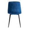 Стул Tetchair Chilly (mod. JSC-220) 21494 велюр/металл, blue (синий) HLR64/черный фото 4