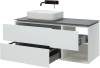 Тумба под раковину Allen Brau Infinity 120 L 1.21005.WM Белый матовый фото 4