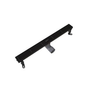 Душевой трап Knotlor Шторм SDRW0600LBL матовый черный, 60 см