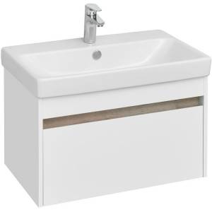 Тумба с раковиной AQUATON Марти 70 ясень шимо