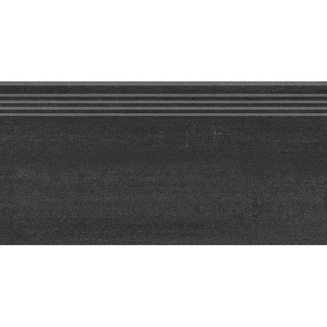 Ступень Kerama Marazzi Про Дабл DD200820R/GR Черный 30x60