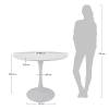 Стол Bradex Home Tulip FR 0992 белый фото 7