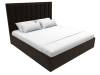 Интерьерная кровать Лига Диванов Афродита 120589 коричневый 180x200 фото 4