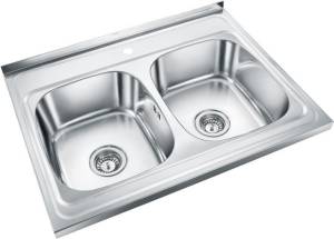 Мойка кухонная Emar Steel 6080A(Q)