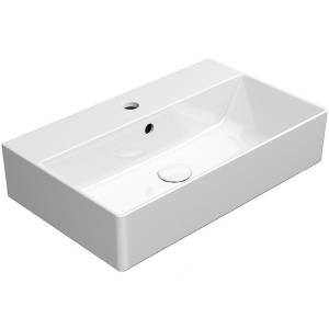 Раковина GSI Kube X 9454111 белый глянцевый, 60x37