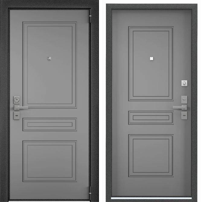 Входная стальная дверь Torex ULTIMATUM NEXT 2217006 ЛКП Stone/ЛКП Stone 2050x880