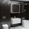 Тумба под раковину Mixline Вектор-80 554819 подвесная, белая фото 4