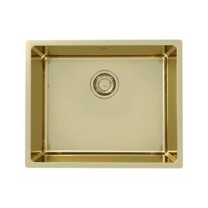 Кухонная мойка Alveus Kombino Monarch 50 1122674 Bronze Sat-90 с донным клапаном, 54.2x44.2