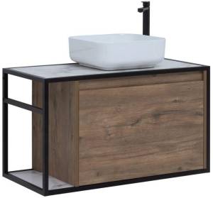 Тумба под раковину Aquanet Nova Lite LOFT 90 R 261659 дуб Рустикальный