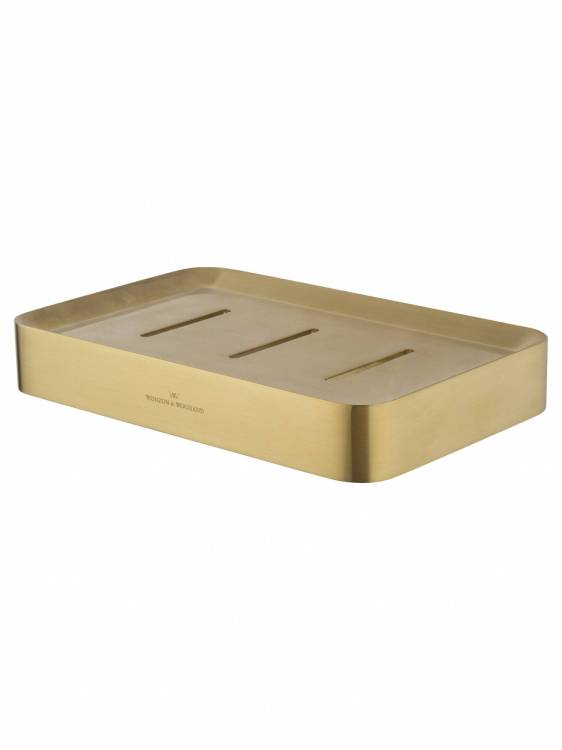 Мыльница Wonzon & Woghand WW-8324-BG брашированное золото