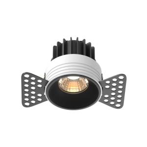 Встраиваемый светильник Technical Round DL058-7W3K-TRS-B
