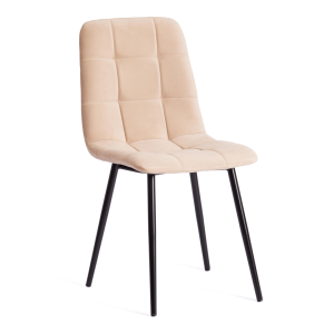 Стул Tetchair Chilly Max 19943 бежевый/черный 45x54x90