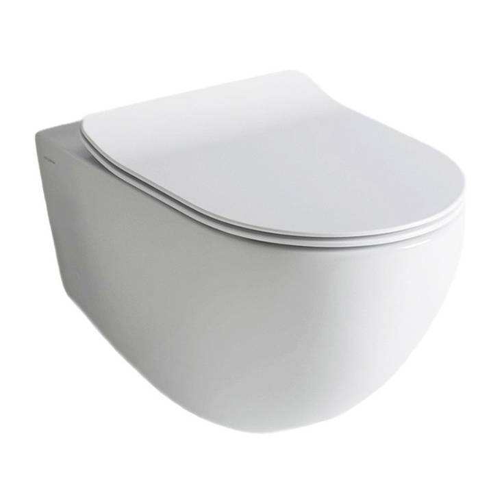 Унитаз подвесной ArtCeram File 2.0 FLV006 01 00 сиденье микролифт, белый