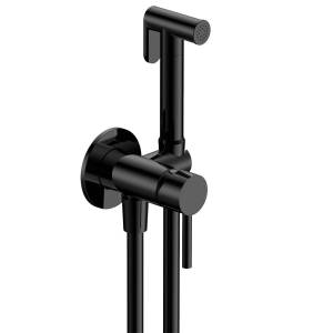 Гигиенический душ AQUAme Siena AQM6217MB черный матовый, встраиваемый, с лейкой