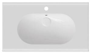 Раковина Isvea Sentimenti 10SM50082SV белая, 82x46.5