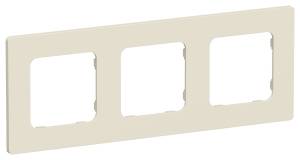 Рамка 3-постовая IEK Flite FI-M32-32-20-K86 сливочный