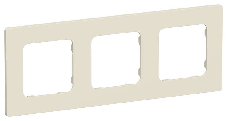 Рамка 3-постовая IEK Flite FI-M32-32-20-K86 сливочный