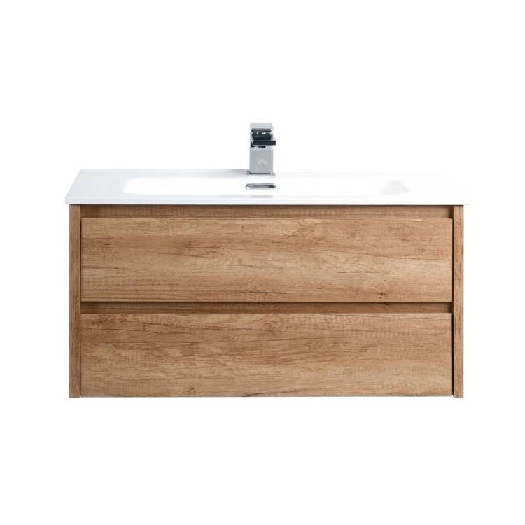 Тумба с раковиной BelBagno Kraft 100 rovere nebrasca nature