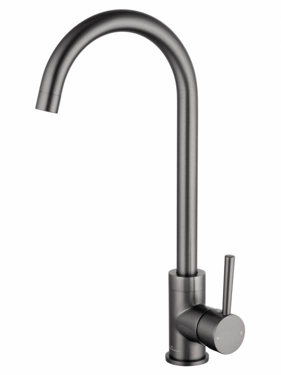 Смеситель для кухни Wonzon & Woghand WW-A21102-BGG темный графит