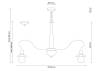 Подвесная люстра Lucia Tucci Natura 188.12 LED фото 2