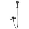 Смеситель для ванны Wonzon & Woghand WW-88639010-MB с душевым гарнитуром, черный матовый