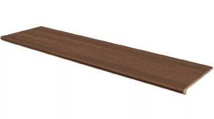 Ступень Gres de Aragon Rodeno Round Smooth Nogal 33x120