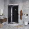 Душевая кабина Niagara Eco E120/80/13L/TN 120x80x215 Левая, профиль Серебро, 3 места фото 2
