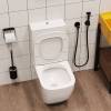 Унитаз-компакт Cerutti Spa Mimi 8707 безободковый, с микролифтом фото 4