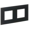 Рамка 2-постовая IEK Skandy SK-M22-G-K53 графит