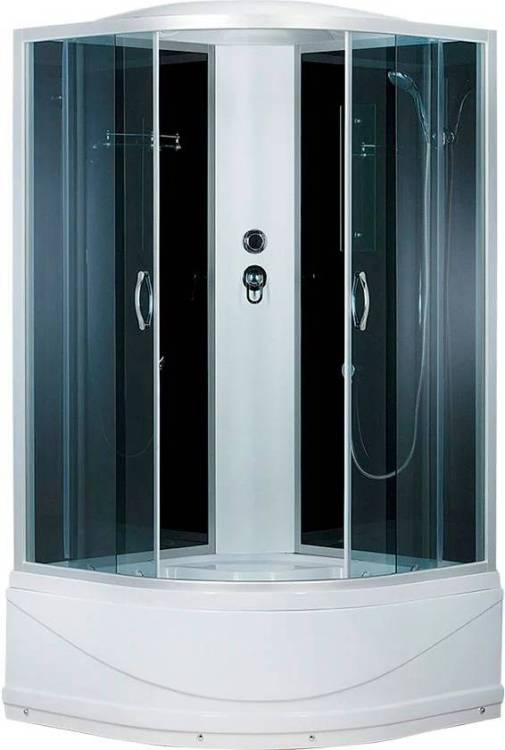 Душевая кабина Erlit Comfort ER3509TP-C4-RUS с высоким поддоном, с сиденьем