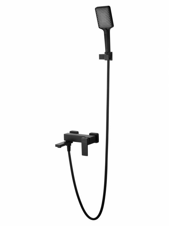 Смеситель для ванны Wonzon & Woghand WW-88037068-MB с душем, черный матовый