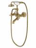Смеситель для ванны Wonzon & Woghand WW-88639020-BG с душем, брашированное золото