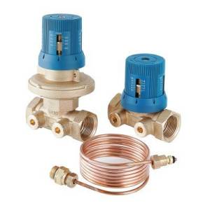 Автоматический регулятор перепада давления VALTEC в комплекте с запорно-регулировочным клапаном, 1 50-300 mBar